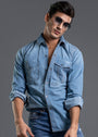 1947 Clothing - Ice Rink Light Blue Shirt