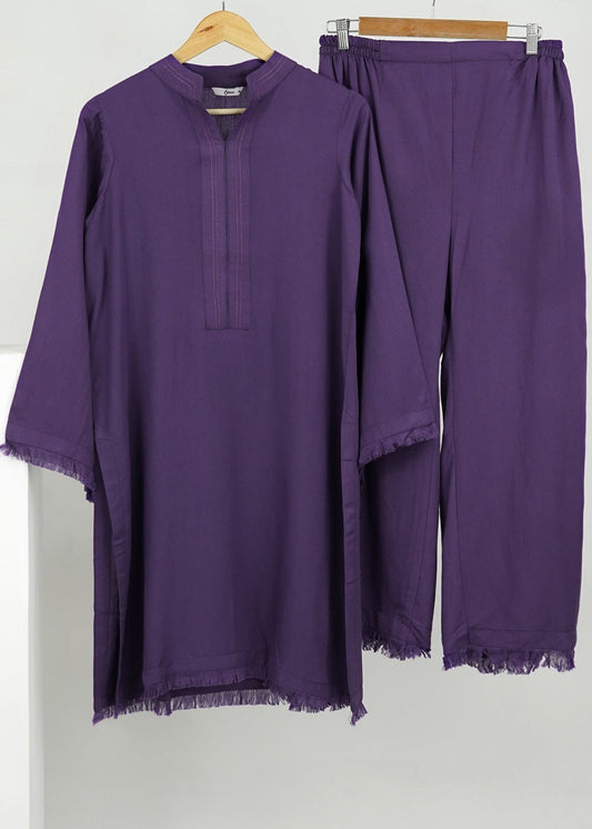 6teen - purple 2pc karandi