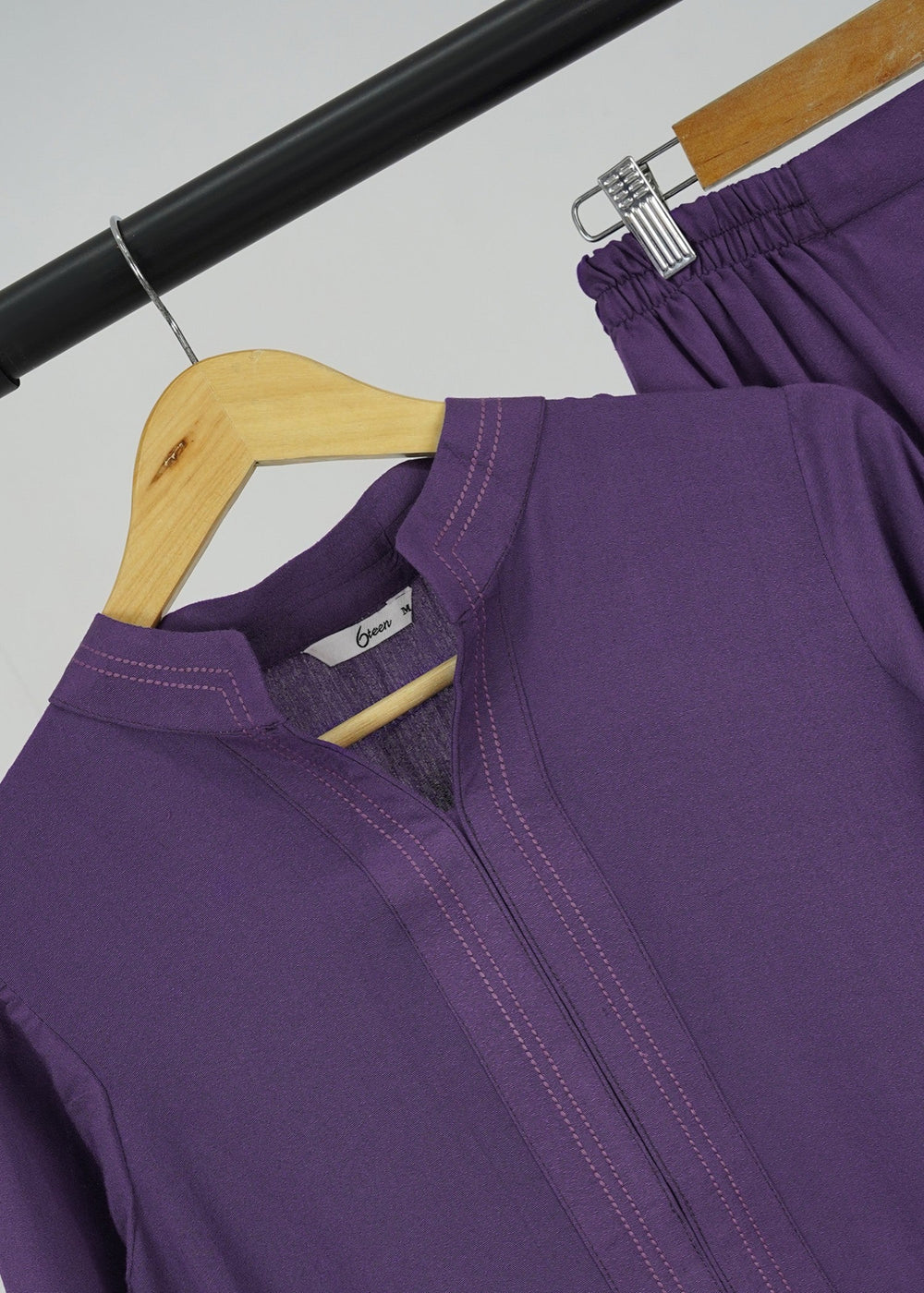 6teen - purple 2pc karandi