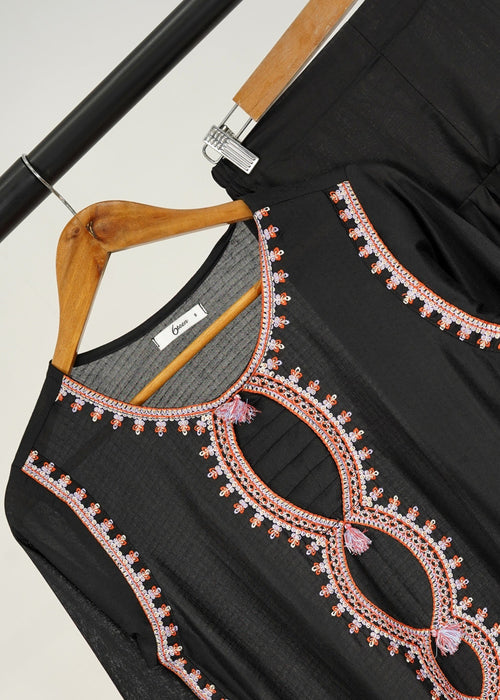 6teen - S54 BLACK/RUST EMB 3PC SUIT
