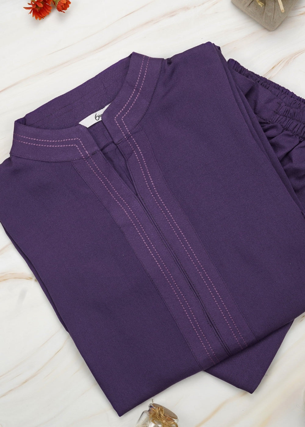 6teen - purple 2pc karandi
