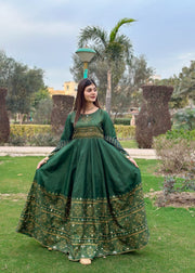 1 Virsapret green 3pc gul e rana maxi