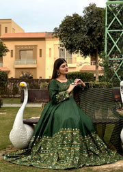 1 Virsapret green 3pc gul e rana maxi