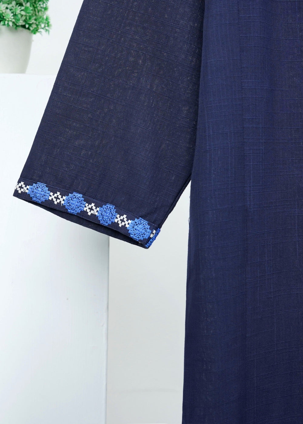 6teen - blue embroidered 2pc